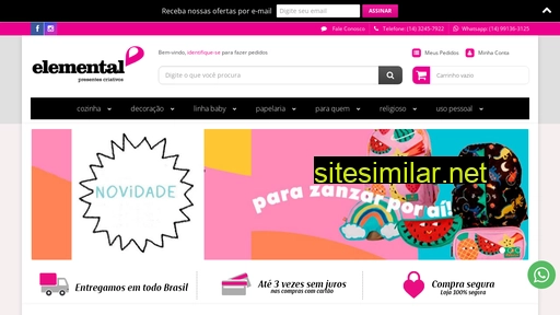 elementalpresentes.com.br alternative sites