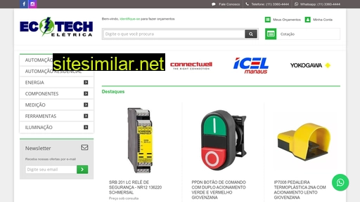 eletricaecotech.com.br alternative sites