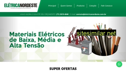 eletricanordeste.com.br alternative sites