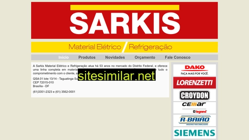 eletricasarkis.com.br alternative sites