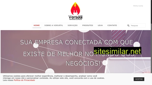 eletricaversatil.com.br alternative sites