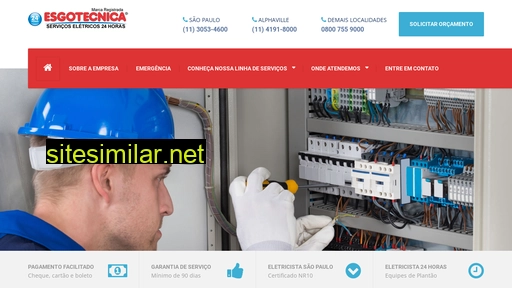 eletricista.srv.br alternative sites