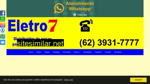 eletro7.com.br alternative sites