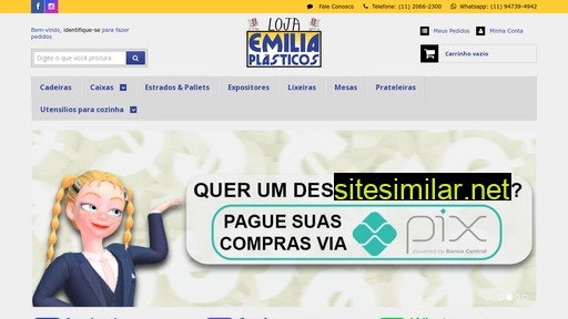 emiliaplasticos.com.br alternative sites
