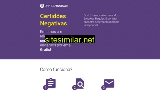 empresaregular.com.br alternative sites
