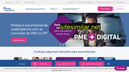 empresas.serasaexperian.com.br alternative sites