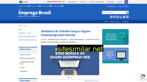 empregabrasil.mte.gov.br alternative sites