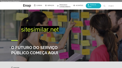enap.gov.br alternative sites