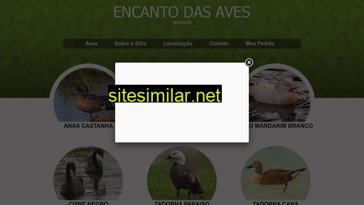 encantodasaves.com.br alternative sites