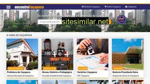 encontracacapava.com.br alternative sites