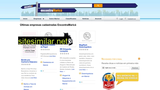 encontramarica.com.br alternative sites