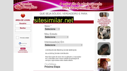 encontroevangelico.com.br alternative sites