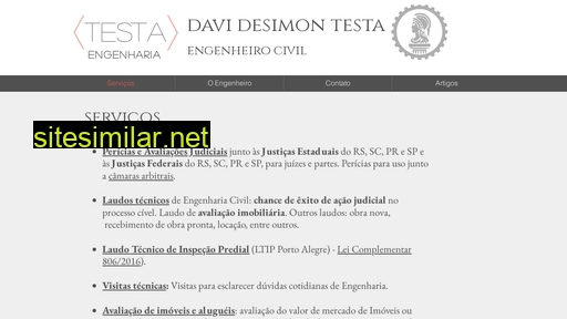engenheirodavidtesta.com.br alternative sites