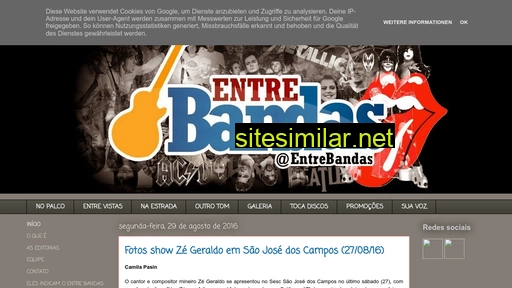 entrebandas.com.br alternative sites