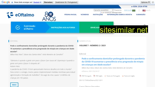 eoftalmo.org.br alternative sites