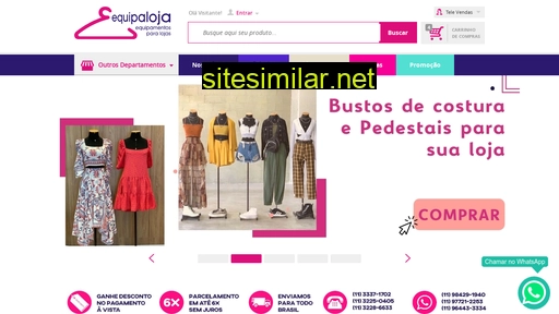 equipaloja.com.br alternative sites