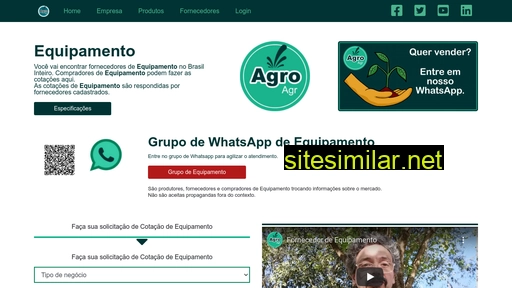 equipamento.agr.br alternative sites