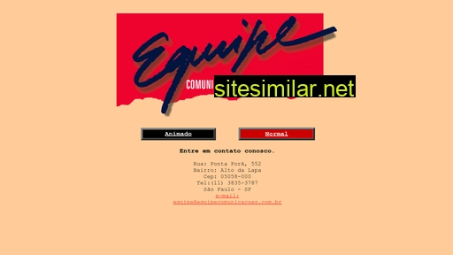 equipecomunicacoes.com.br alternative sites