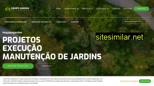 equipegarden.com.br alternative sites