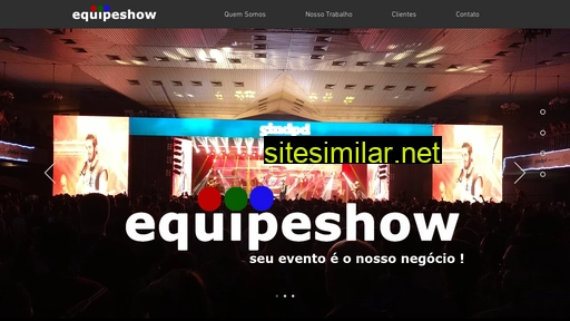 equipeshow.com.br alternative sites