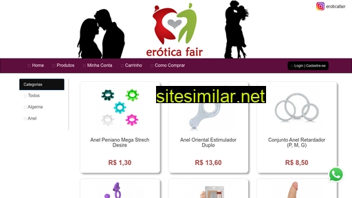 eroticafair.com.br alternative sites