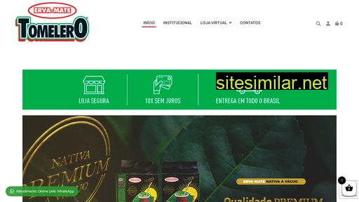 ervamatetomelero.com.br alternative sites