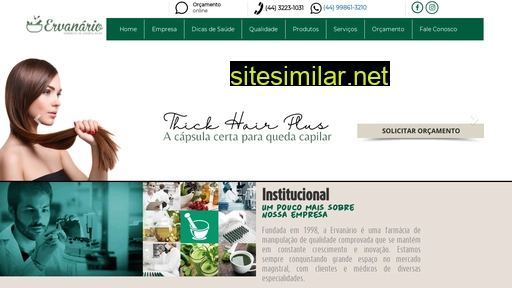 ervanario.com.br alternative sites