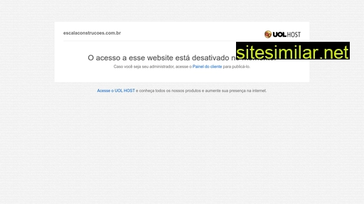 escalaconstrucoes.com.br alternative sites