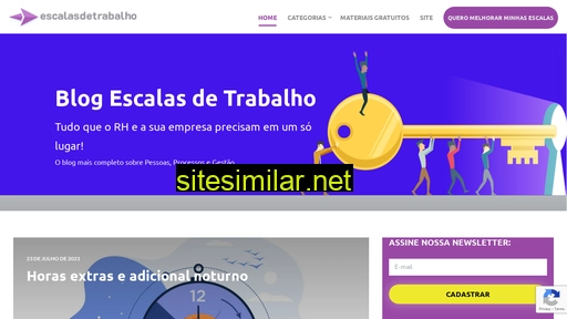 escalasdetrabalho.com.br alternative sites