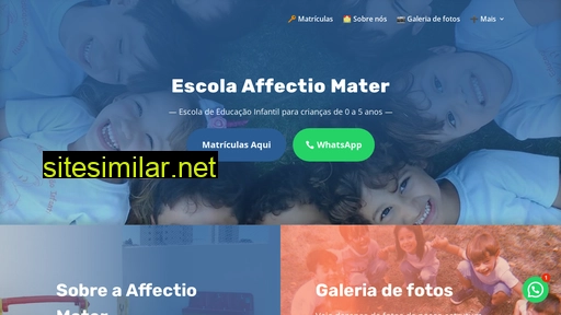 escolaaffectiomater.com.br alternative sites