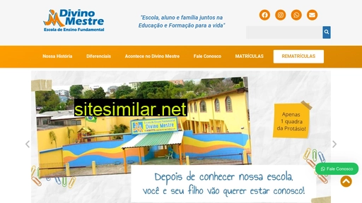 escoladivinomestre.com.br alternative sites
