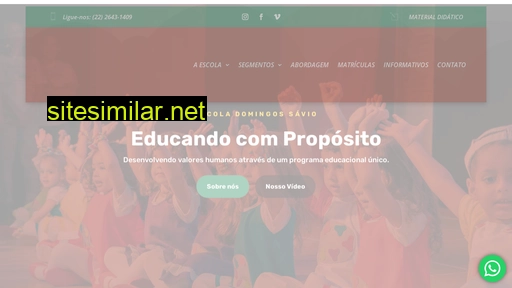 escoladomingossavio.com.br alternative sites