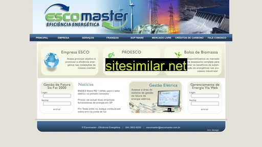 Escomaster similar sites