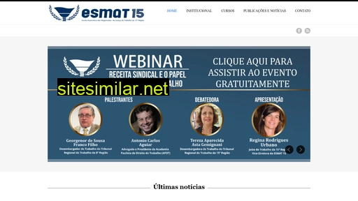 esmat15.org.br alternative sites