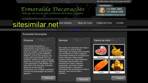 esmeraldadecoracoes.com.br alternative sites