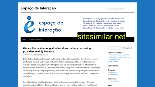 espacodeinteracao.com.br alternative sites