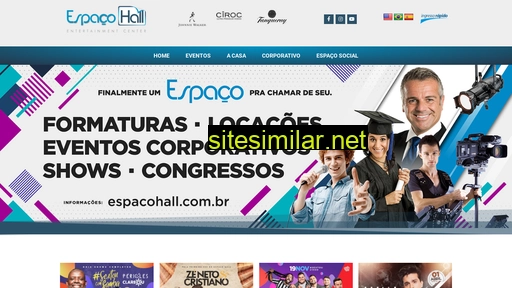 espacohall.com.br alternative sites