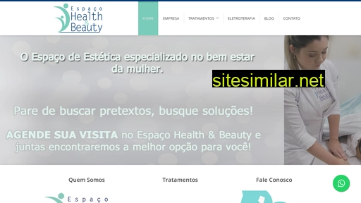 espacohealthbeauty.com.br alternative sites