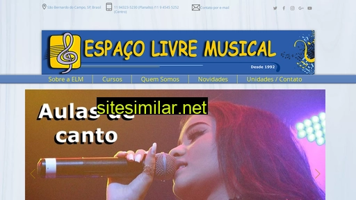 espacolivremusical.com.br alternative sites