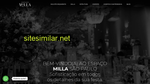 espacomilla.com.br alternative sites