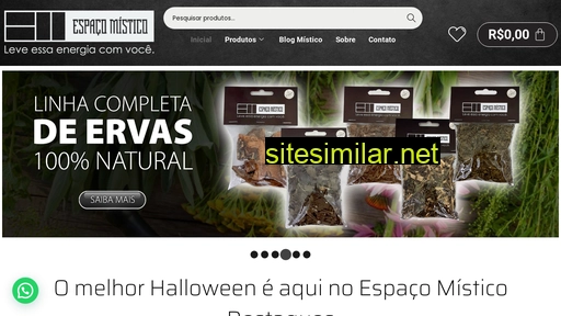 espacomistico.com.br alternative sites