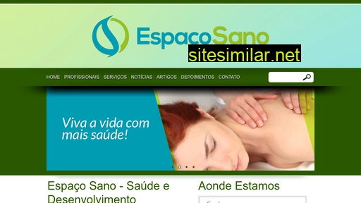 espacosano.com.br alternative sites