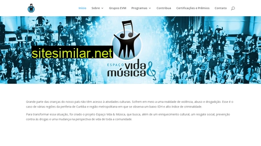 espacovidaemusica.com.br alternative sites