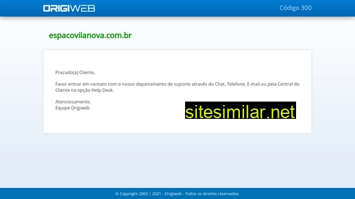 espacovilanova.com.br alternative sites