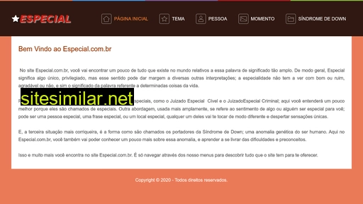 especial.com.br alternative sites