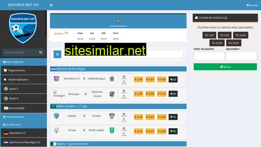 esportebetvip.com.br alternative sites