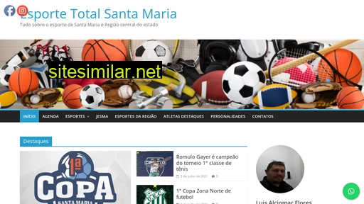 esportetotalsantamaria.com.br alternative sites