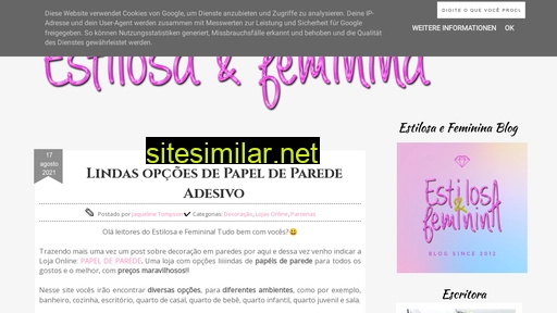 estilosaefeminina.com.br alternative sites