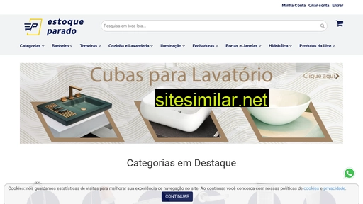 estoqueparado.com.br alternative sites
