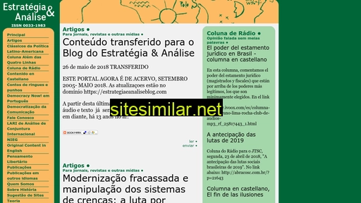 estrategiaeanalise.com.br alternative sites
